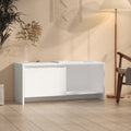 Mobile Porta TV Bianco 90x35x40 cm in Legno Multistrato