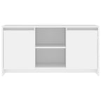 Mobile Porta TV Bianco 102x37,5x52,5 cm in Truciolato