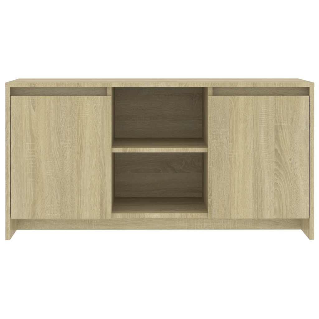 Mobile Porta TV Rovere Sonoma 102x37,5x52,5 cm in Truciolato
