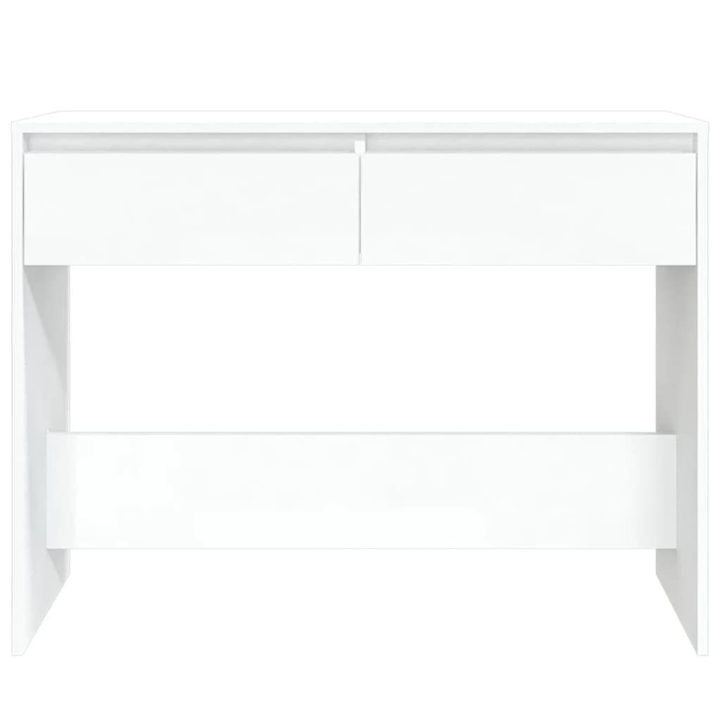 Tavolo Consolle Bianco 100x35x76,5 cm in Truciolato