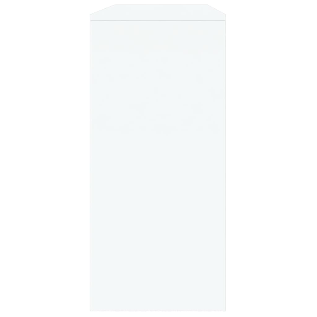 Tavolo Consolle Bianco 100x35x76,5 cm in Truciolato