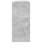 Tavolo Consolle Grigio Cemento 100x35x76,5 cm in Truciolato