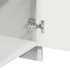 Comodino Bianco 45x34x44,5 cm in Truciolato