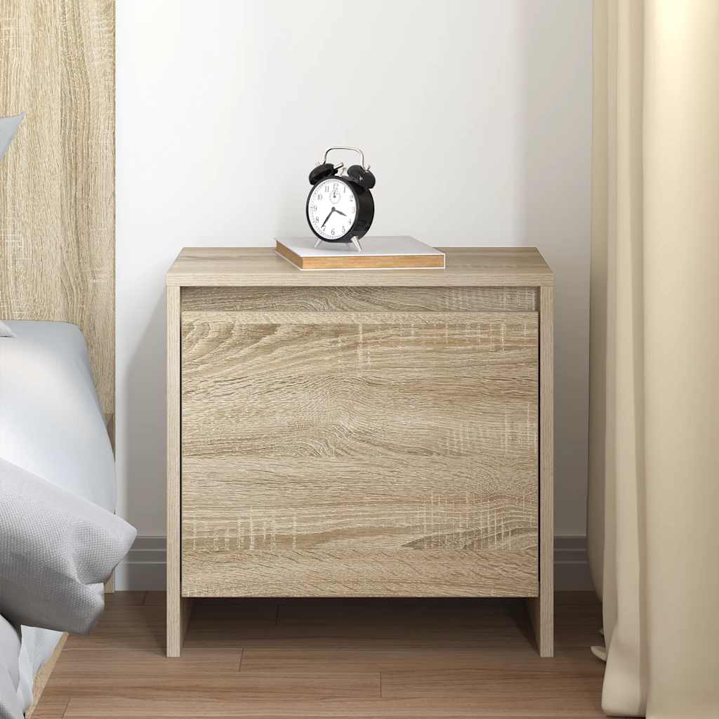 Comodino Rovere Sonoma 45x34x44,5 cm in Truciolato