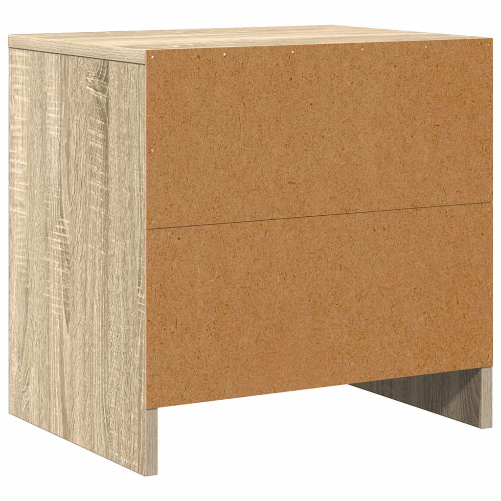 Comodino Rovere Sonoma 45x34x44,5 cm in Truciolato