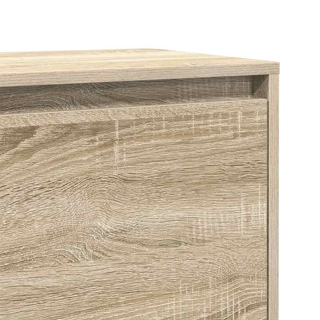 Comodino Rovere Sonoma 45x34x44,5 cm in Truciolato