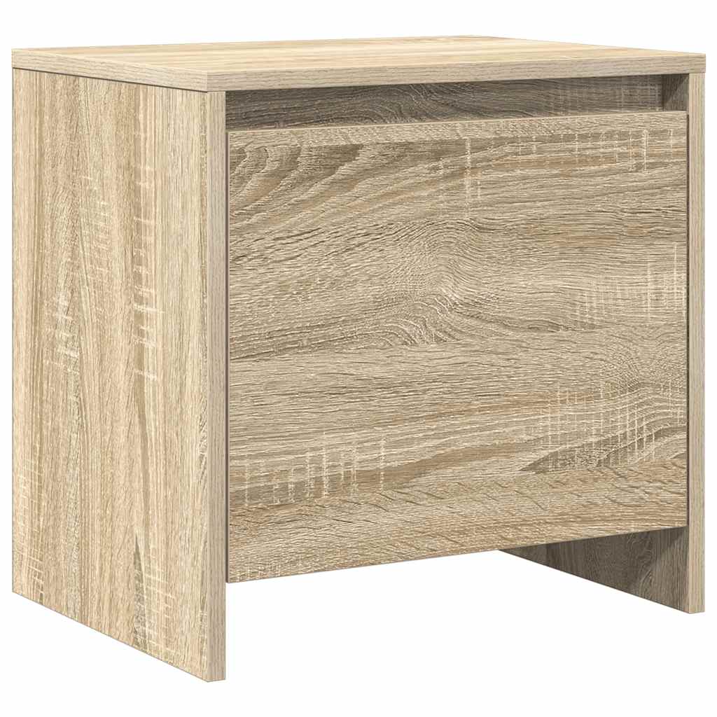 Comodini 2 pz Rovere Sonoma 45x34x44,5 cm in Truciolato