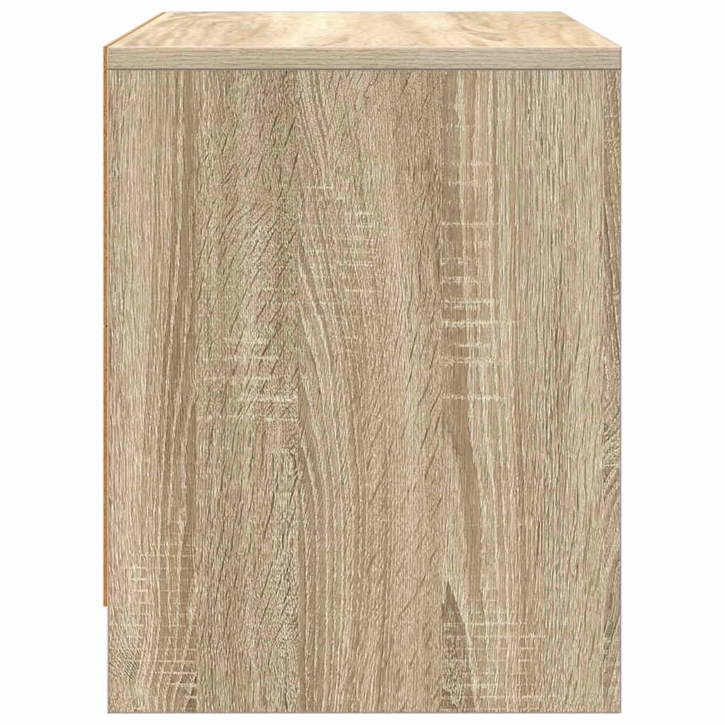 Comodini 2 pz Rovere Sonoma 45x34x44,5 cm in Truciolato