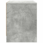 Comodini 2 pz Grigio Cemento 45x34x44,5 cm in Truciolato