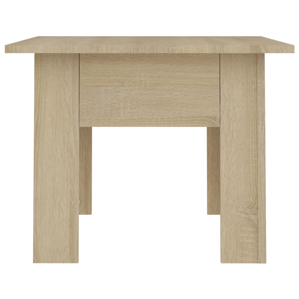 Tavolino da Salotto Rovere Sonoma 55x55x42 cm in Truciolato