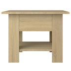 Tavolino da Salotto Rovere Sonoma 55x55x42 cm in Truciolato