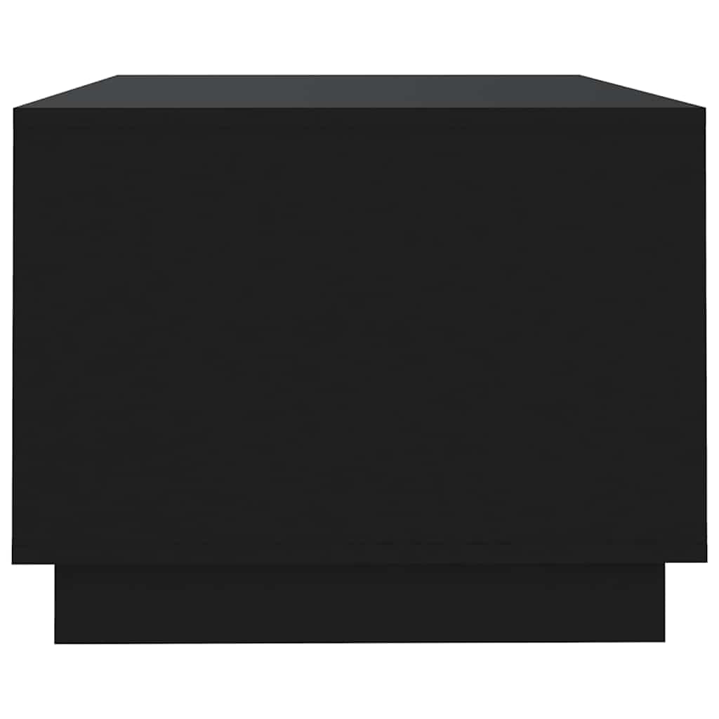 Tavolino da Salotto Nero 102x55x43 cm in Truciolato