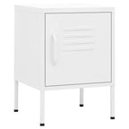 Comodini 2 pz Bianchi 35x35x51 cm in Acciaio