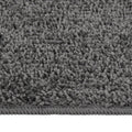 Tappeto Shaggy Grigio Scuro 140x200 cm Antiscivolo