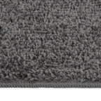 Tappeto Shaggy Grigio Scuro 160x230 cm Antiscivolo