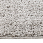 Tappeto Shaggy Grigio Chiaro 80x150 cm Antiscivolo
