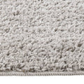 Tappeto Shaggy Grigio Chiaro 200x290 cm Antiscivolo