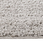 Tappeto Shaggy Grigio Chiaro 200x290 cm Antiscivolo