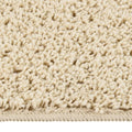 Tappeto Shaggy Crema 160x230 cm Antiscivolo