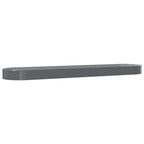 Letto Giardino Acciaio Zincato 600x140x36cm Grigio