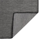 Tappeto da Esterni a Tessitura Piatta 160x230 cm Grigio