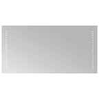 Specchio da Bagno con Luci LED 80x40 cm