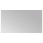 Specchio da Bagno con Luci LED 90x50 cm