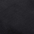 Tappeto Lavabile Soffice Pelo Corto 160x230 cm Antiscivolo Nero