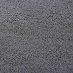 Tappeto Soffice Pelo Corto 160x230 cm Antiscivolo Antracite