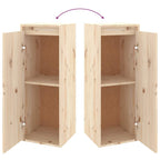 Mobili Porta TV 2 pz in Legno Massello di Pino