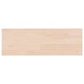 Ripiano 60x20x1,5 cm Legno Massello di Rovere Non Trattato