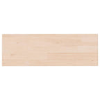 Ripiano 60x20x1,5 cm Legno Massello di Rovere Non Trattato