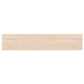 Ripiano 100x20x1,5 cm Legno Massello di Rovere Non Trattato