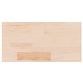 Ripiano 40x20x2,5 cm Legno Massello di Rovere Non Trattato
