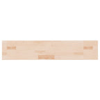 Ripiano 100x20x2,5 cm Legno Massello di Rovere Non Trattato