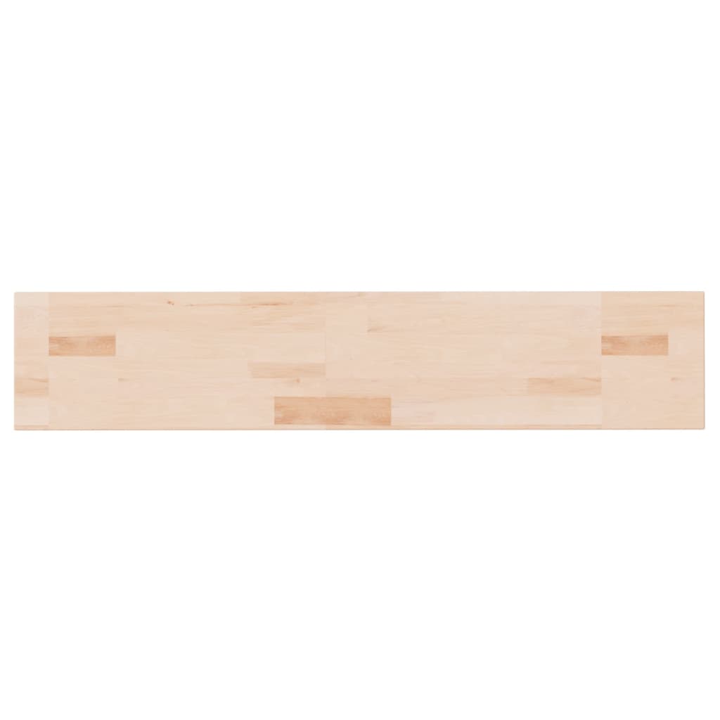 Ripiano 100x20x2,5 cm Legno Massello di Rovere Non Trattato