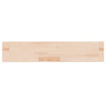 Ripiano 100x20x4 cm Legno Massello di Rovere Non Trattato