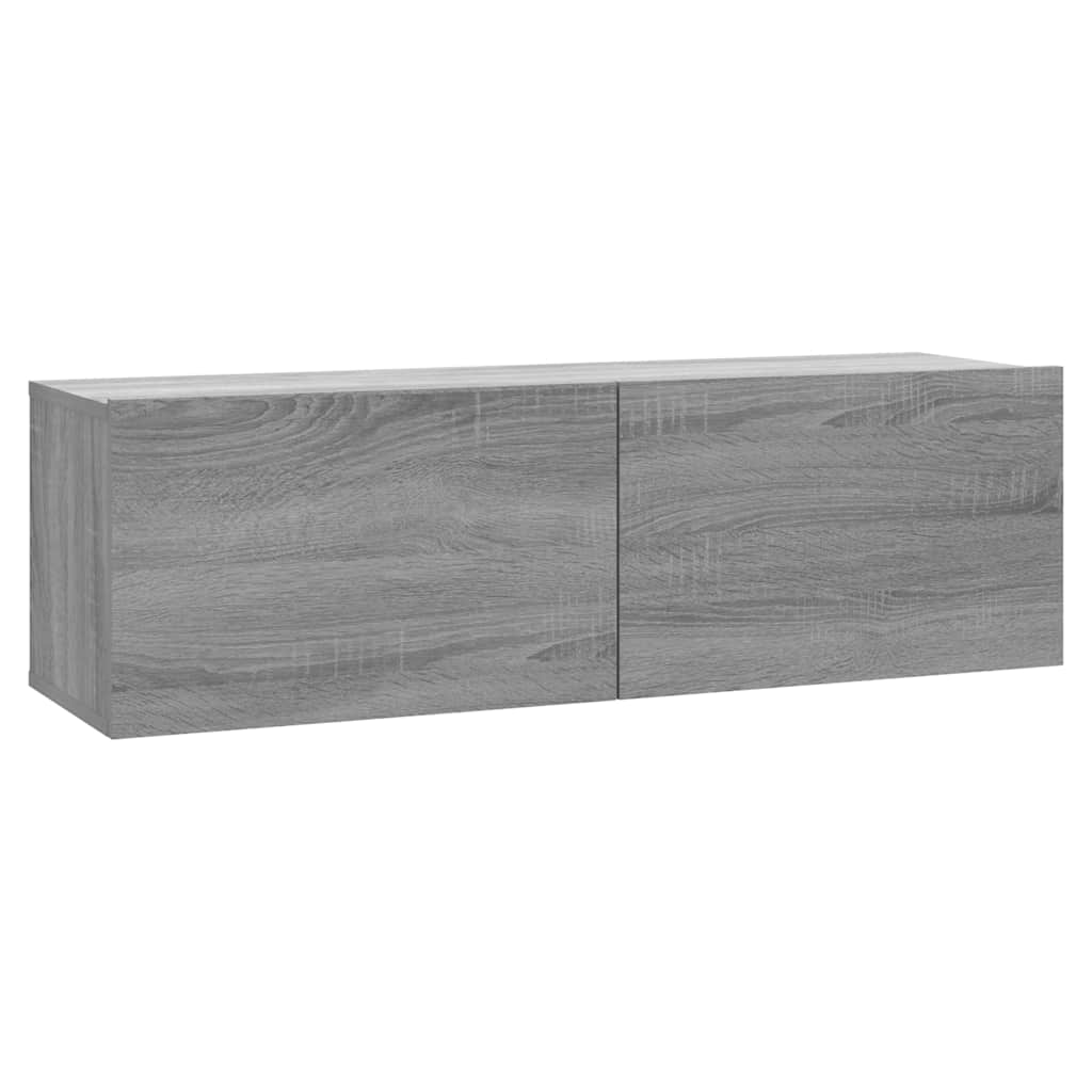 Libreria Grigio Sonoma 100x30x30 cm in Legno Ingegnerizzato