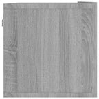 Mobile Muro TV Grigio Sonoma 120x30x30cm Legno Ingegnerizzato