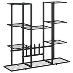 Portafiori 94,5x25x89 cm Ferro Nero