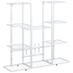 Portafiori 94,5x25x89 cm Ferro Bianco
