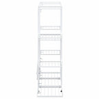 Portafiori 94,5x25x89 cm Ferro Bianco
