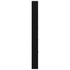 Scarpiera Nera 59x17x169 cm in Legno Multistrato