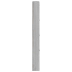 Scarpiera Grigio Sonoma 59x17x150 cm in Legno Multistrato