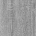 Scarpiera Grigio Sonoma 59x17x150 cm in Legno Multistrato