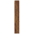 Scarpiera Rovere Fumo 59x17x108 cm in Legno Multistrato