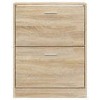 Scarpiera Rovere 59x17x81 cm Legno ingegnerizzato