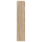 Scarpiera Rovere 59x17x81 cm Legno ingegnerizzato