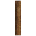 Scarpiera Rovere Fumo 63x24x147 cm in Legno Multistrato