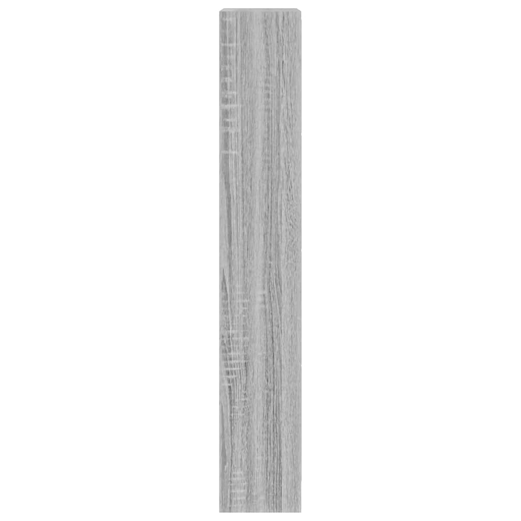 Scarpiera Grigio Sonoma 63x24x147 cm in Legno Multistrato